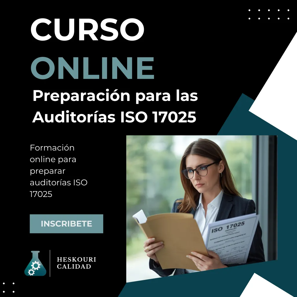 Curso Preparación real para auditorías ISO/IEC 17025 (intermedio)