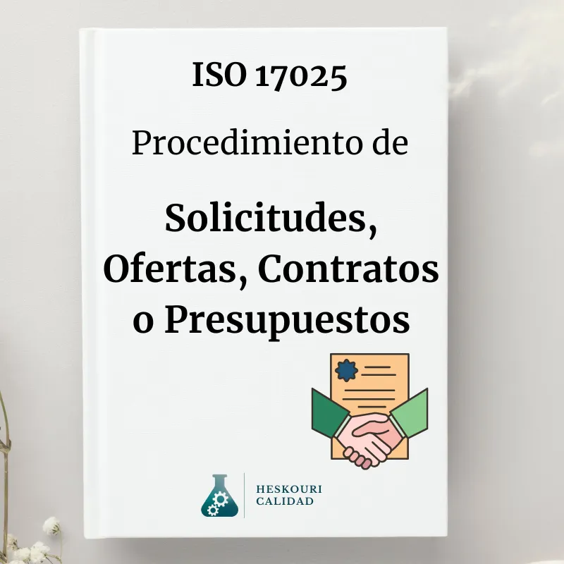 PNT Solicitudes, ofertas y contratos ISO 17025