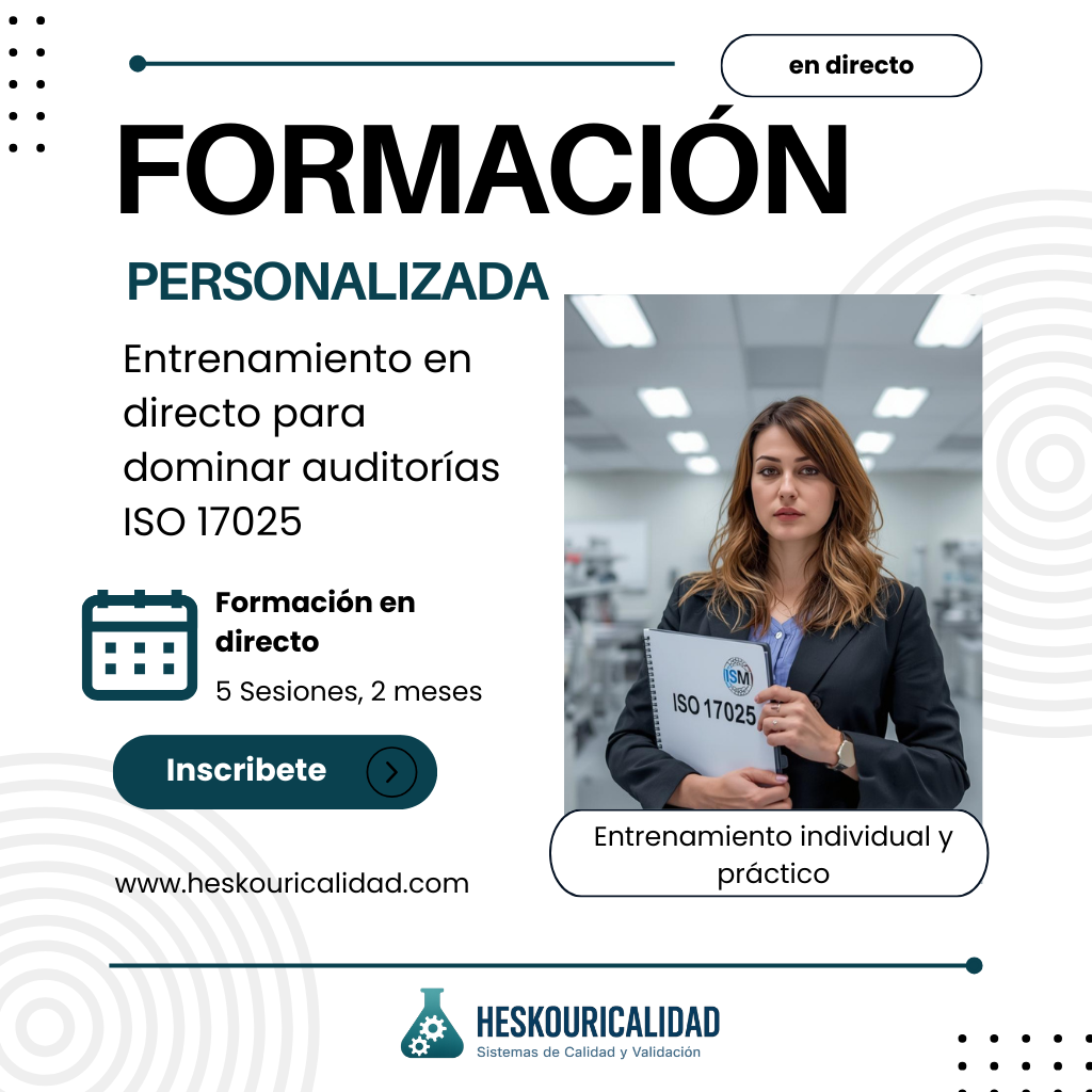 Entrenamiento Auditorías ISO 17025